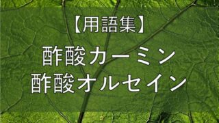 酢酸カーミン・酢酸オルセインのアイキャッチ画像